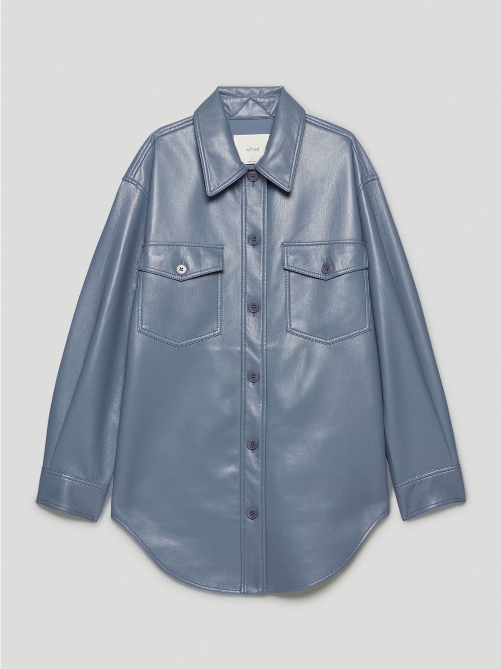 Women’s Aritzia Faux Leather Shacket